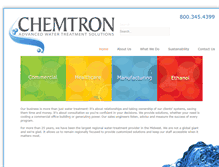 Tablet Screenshot of chemtroncorporation.com